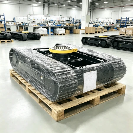 Crawler Undercarriage Assembly For Rotary Piling Rig factory