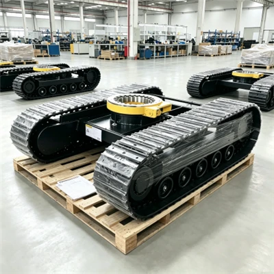 Crawler Chassis Assembly Compact Excavator