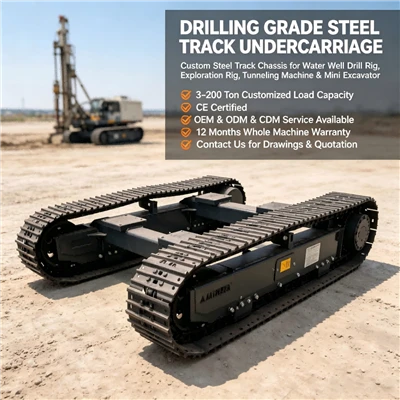 Crawler Undercarriage For Underground Drill Rig