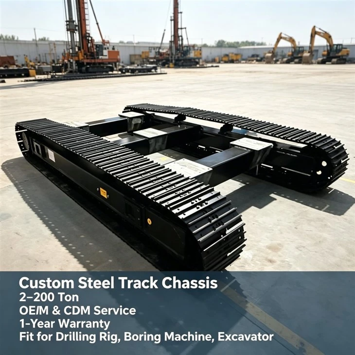 Tracked Chassis For Roadheader Machine
